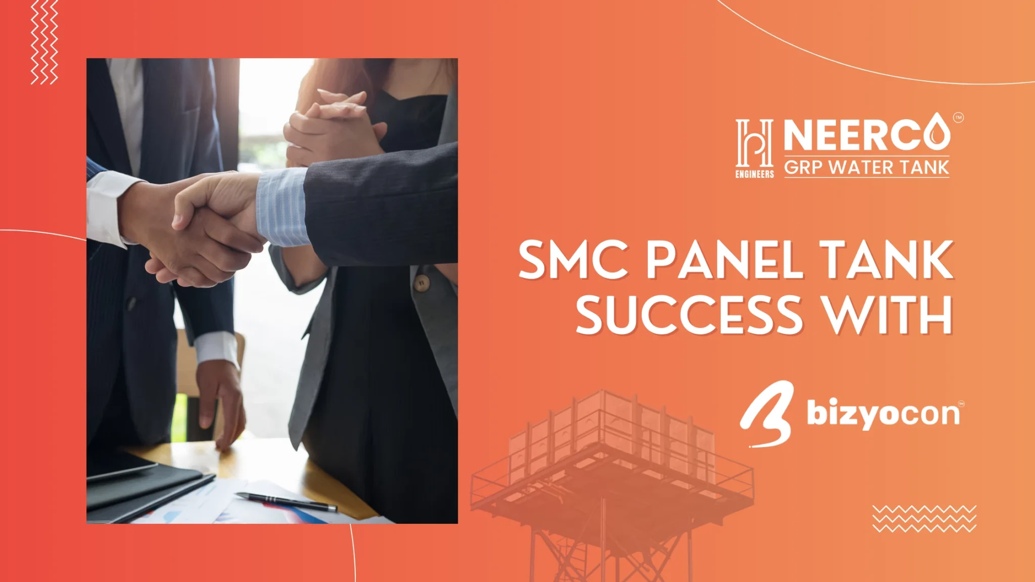 HP Engineers SMC Panel Tank Success with Bizyocon KZ Pvt. Ltd.