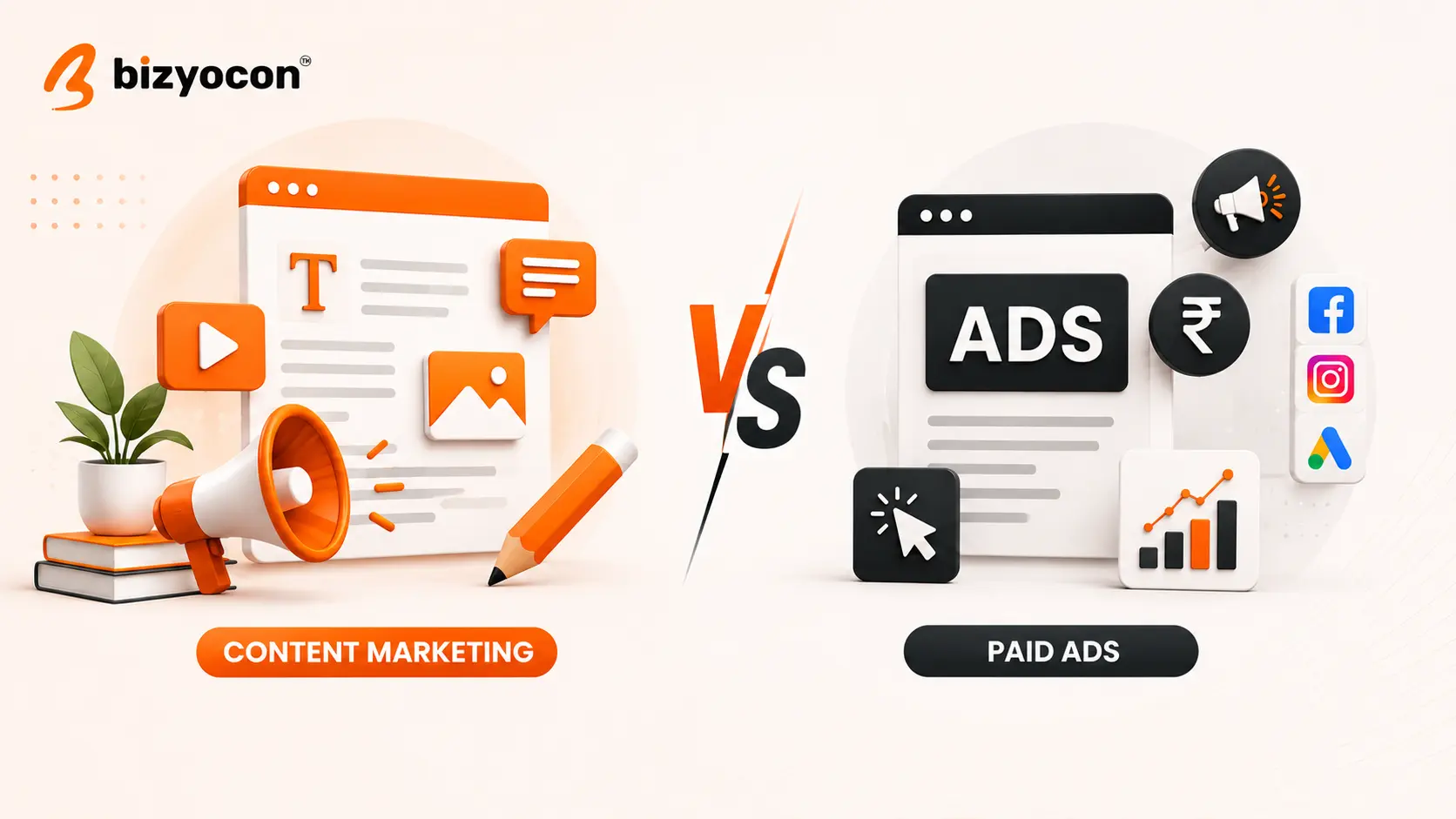 Which Is Better for ROI: Content Marketing or Paid Ads in India?