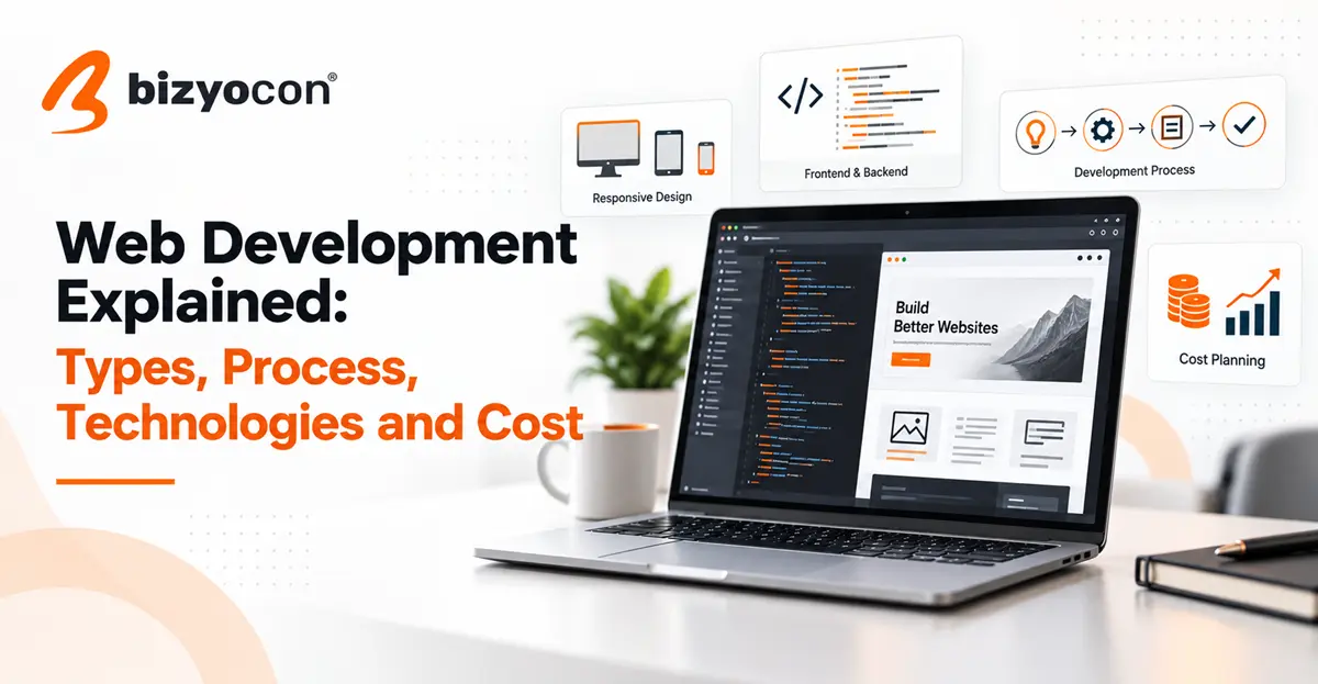 Web Development Explained: Types, Process, Technologies and Cost