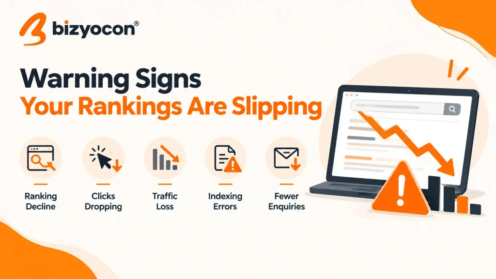 Warning Signs Your Rankings Are Slipping
